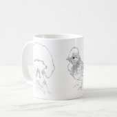 Poolse Mok van kippen (Voorkant links)