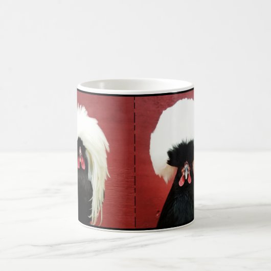 Poolse Mok van kippen voor kippenovers (Center)