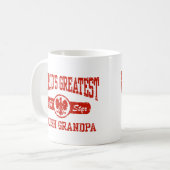 Poolse opa koffiemok (Voorkant links)