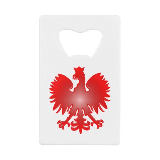 Poolse opener voor Eagle-flessen Creditkaart Flessenopener (Voorkant)