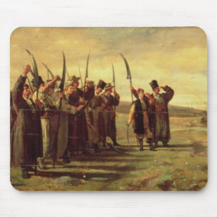 Poolse opstandelingen van de opstand van 1863 (oli muismat