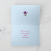 Poolse paaszegeningen, wilde bloemen feestdagen kaart (Binnen)