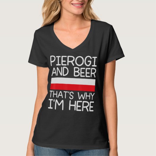 Poolse pierogi t-shirt (Voorkant)