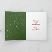Poolse Poolse pretkerst, Aangepast Feestdagen Kaart (Binnen)
