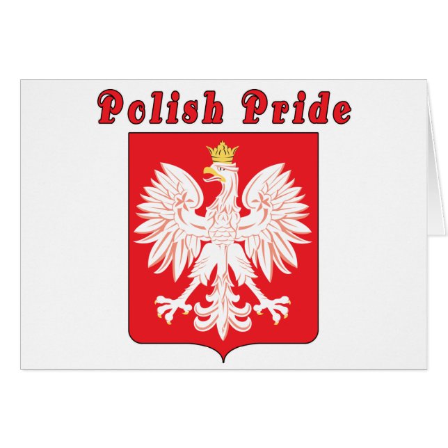 Poolse pride Eagle (Voorkant Horizontaal)