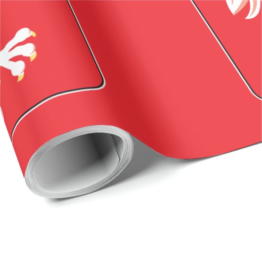 Poolse pride Eagle Cadeaupapier (Rol Hoek)