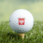Poolse pride Eagle Golfballen (Insitu Shirt)