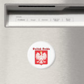 Poolse Pride Eagle Magnet (Insitu (Vaatwasser))