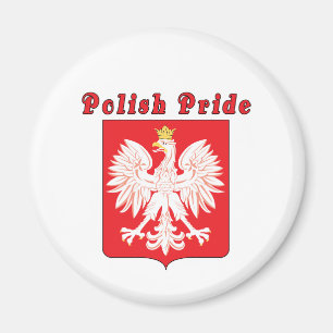 Poolse Pride Eagle Magnet