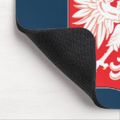 Poolse Pride Eagle Mousepad Muismat (Hoek)