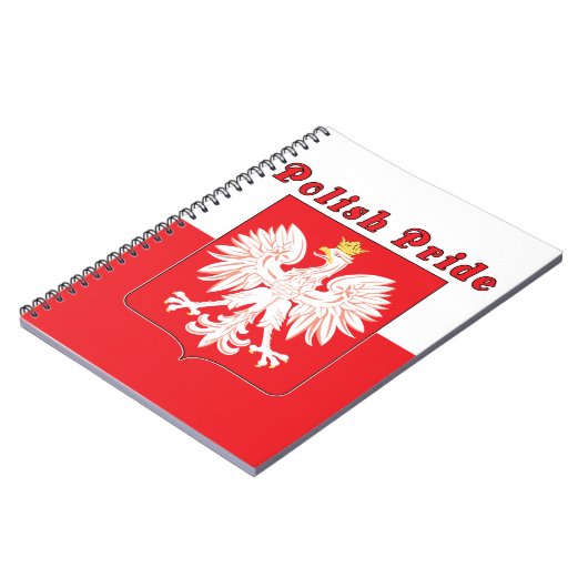 Poolse pride Eagle Notitieboek (Linkerzijde)