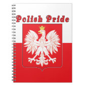 Poolse pride Eagle Notitieboek (Voorkant)