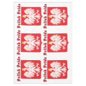 Poolse pride Eagle Tafelkleed (Voorkant)
