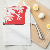 Poolse pride Eagle Theedoek (Quarter Fold)