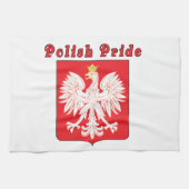Poolse pride Eagle Theedoek (Horizontaal)