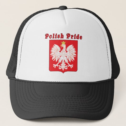 Poolse pride Eagle Trucker Pet (Voorkant)