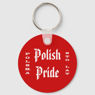 Poolse Pride Polska Sto Lat Sleutelhanger