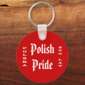 Poolse Pride Polska Sto Lat Sleutelhanger (Achterkant)