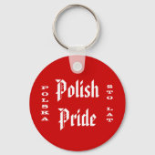 Poolse Pride Polska Sto Lat Sleutelhanger (Achterkant)