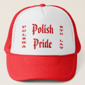 Poolse Pride Polska Sto Lat Trucker Pet (Voorkant)