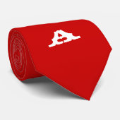 Poolse Pride Polska Stropdas (Opgerold)