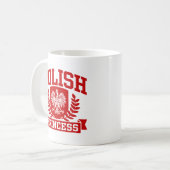 Poolse prinses koffiemok (Voorkant links)