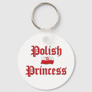 Poolse prinses sleutelhanger
