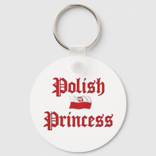 Poolse prinses sleutelhanger (Voorkant)