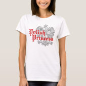 Poolse prinses t-shirt (Voorkant)