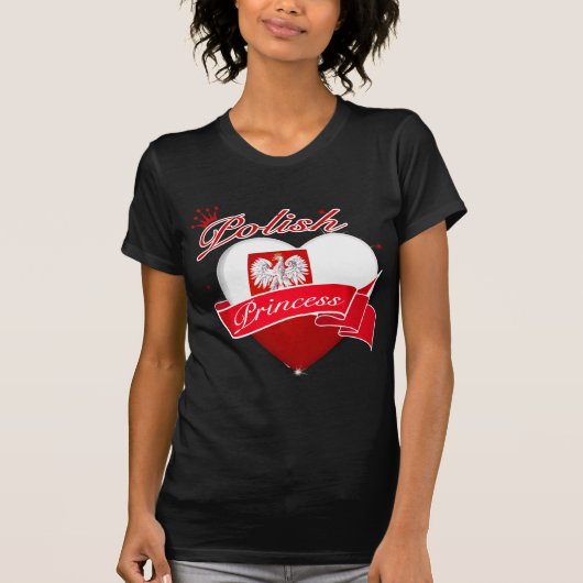 Poolse prinses t-shirt (Voorkant)