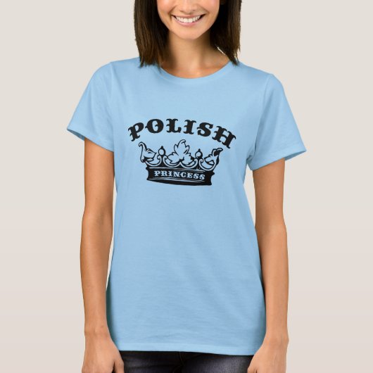 Poolse prinses t-shirt (Voorkant)
