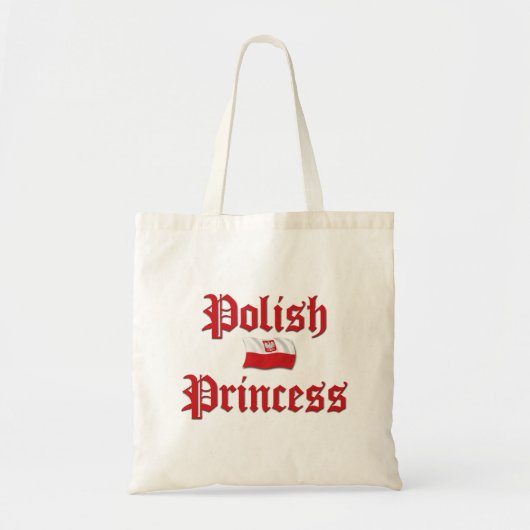 Poolse prinses tote bag (Voorkant)
