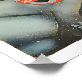 Poolse Propagandaposter- Ruimtestation Poster (Hoek)