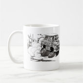 Poolse Racing Drivers of America PRDA Koffiemok (Links)