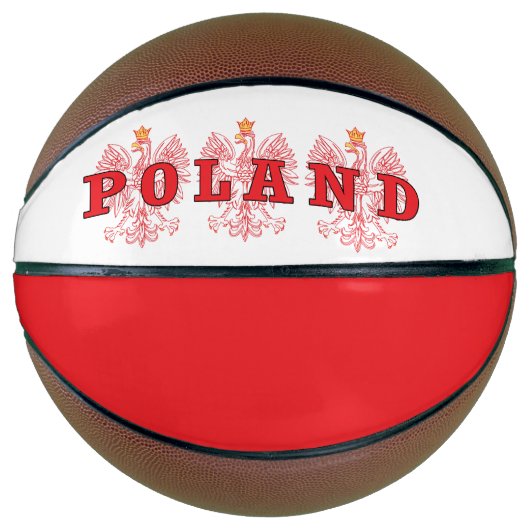 Poolse rode adelaars basketbal (Voorkant)
