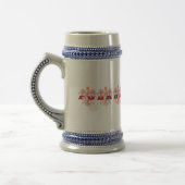 Poolse rode adelaars bierpul (Links)