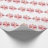 Poolse rode adelaars cadeaupapier (Hoek)