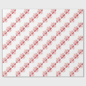 Poolse rode adelaars cadeaupapier (Vlak)