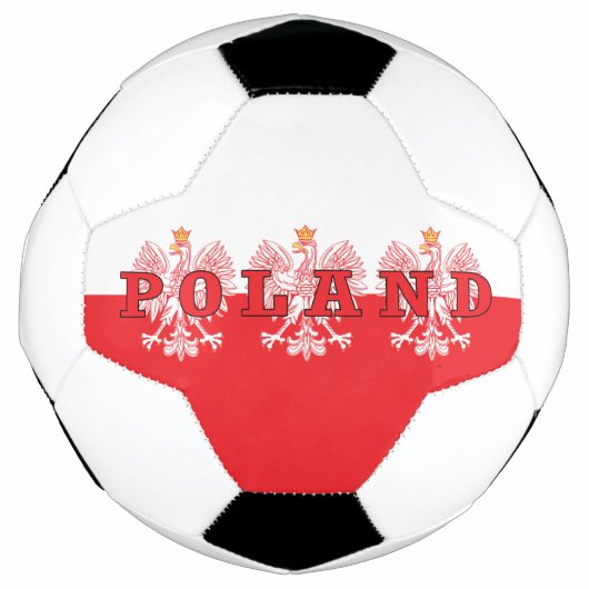 Poolse rode adelaars voetbal (Voorkant)