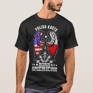 Poolse roet geboren Amerikaans shirt