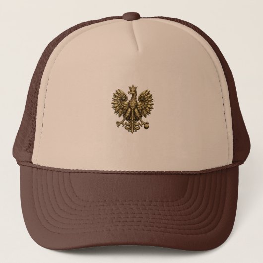 Poolse Roots Honkbalpet Trucker Pet (Voorkant)