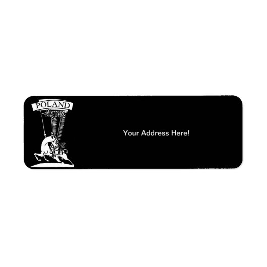  Poolse scharrelaar Etiket (Voorkant)
