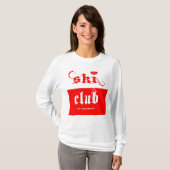 Poolse skiclub t-shirt (Voorkant volledig)