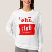 Poolse skiclub t-shirt (Voorkant)