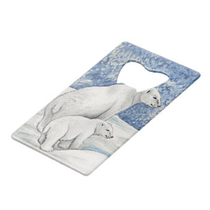 Poolse Sneeuwberen Creditkaart Flessenopener