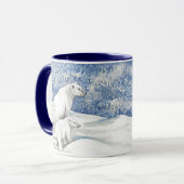 Poolse Sneeuwberen Mok (Voorkant links)