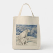Poolse Sneeuwberen Tote Bag (Achterkant)