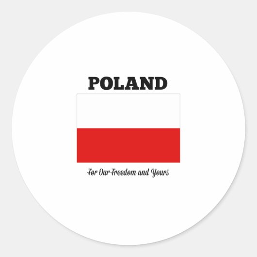 Poolse Sticker (Voorkant)