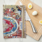 Poolse Tapastry MoJo Kitchen Towel Theedoek (Quarter Fold)