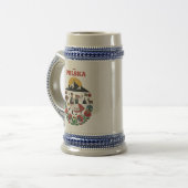 Poolse Tatra-folkbergkunst Bierpul (Voorkant links)